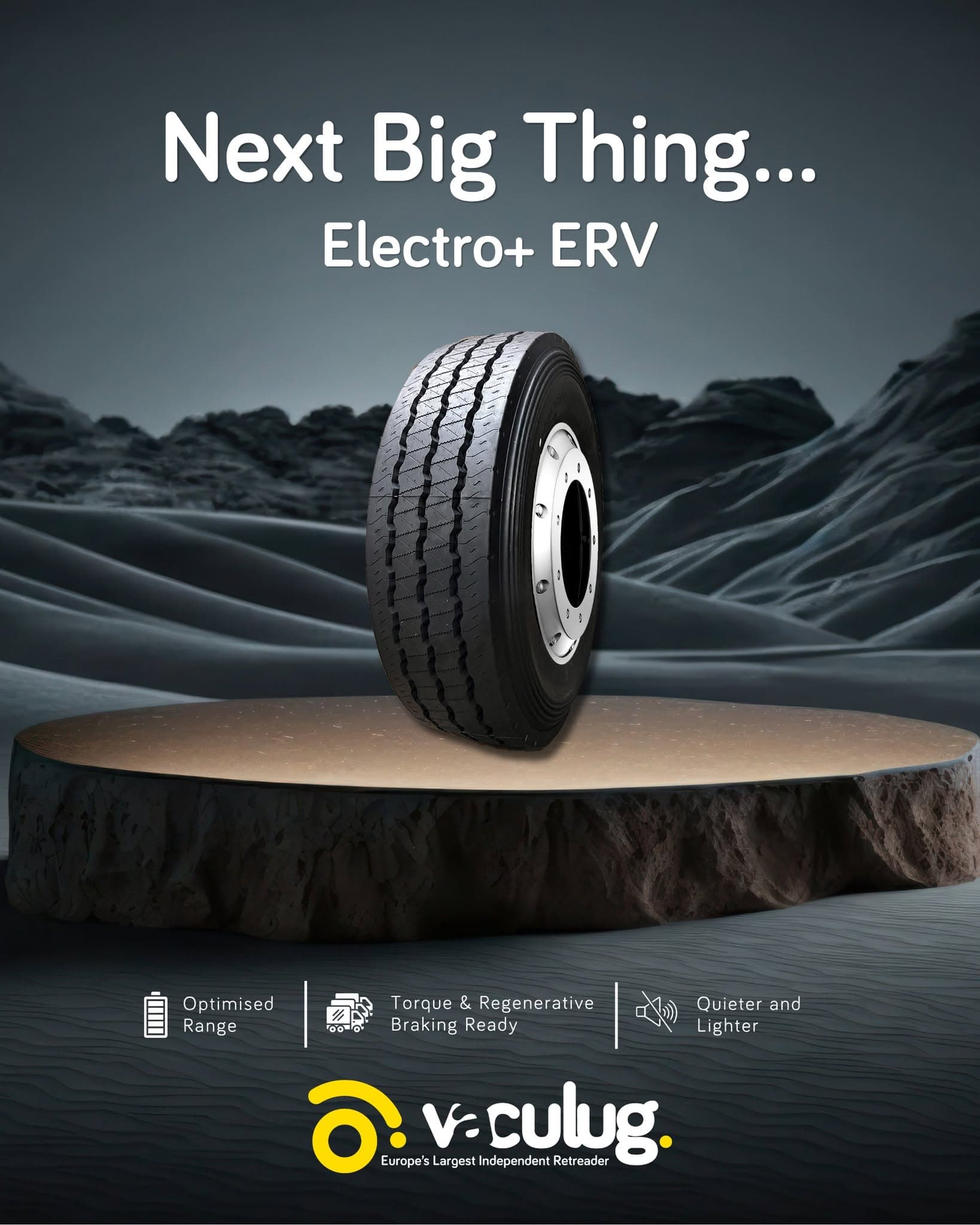 Vaculug launches retread tyre for electric refuse vehicles