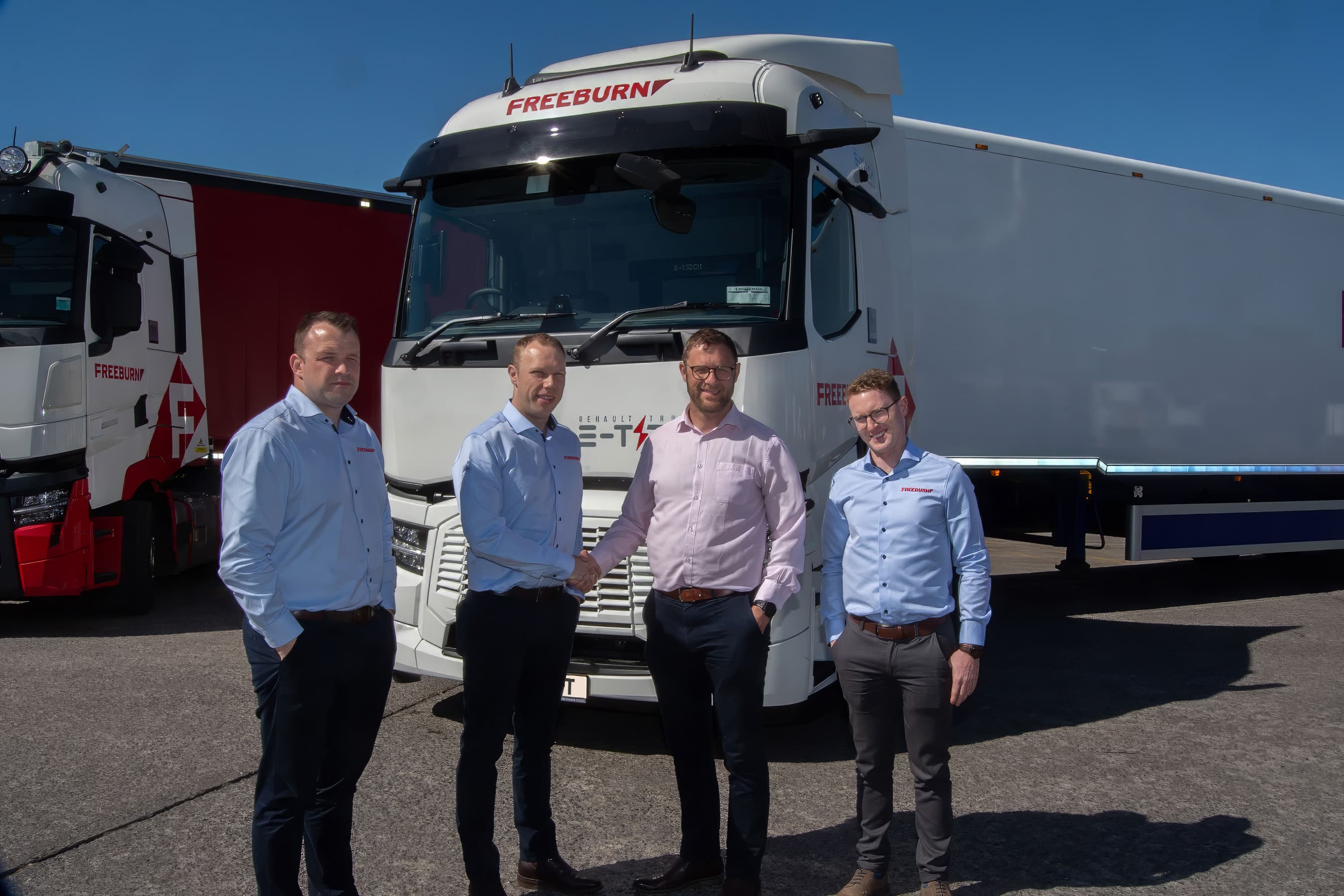 Freeburn Transport charges ahead with first Renault Trucks E-Tech T in Northern Ireland