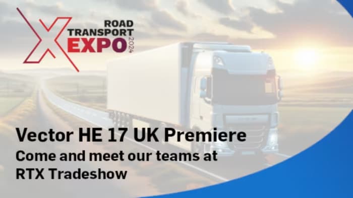 Carrier Transicold Showcases New Vector HE 17 at Road Transport Expo 2024