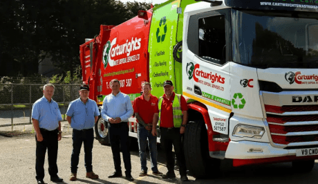 Cartwrights Waste Disposal Services expands fleet with New Generation DAF for enhanced waste collection