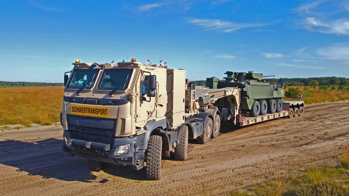 DAF receives follow-up order from Belgian army