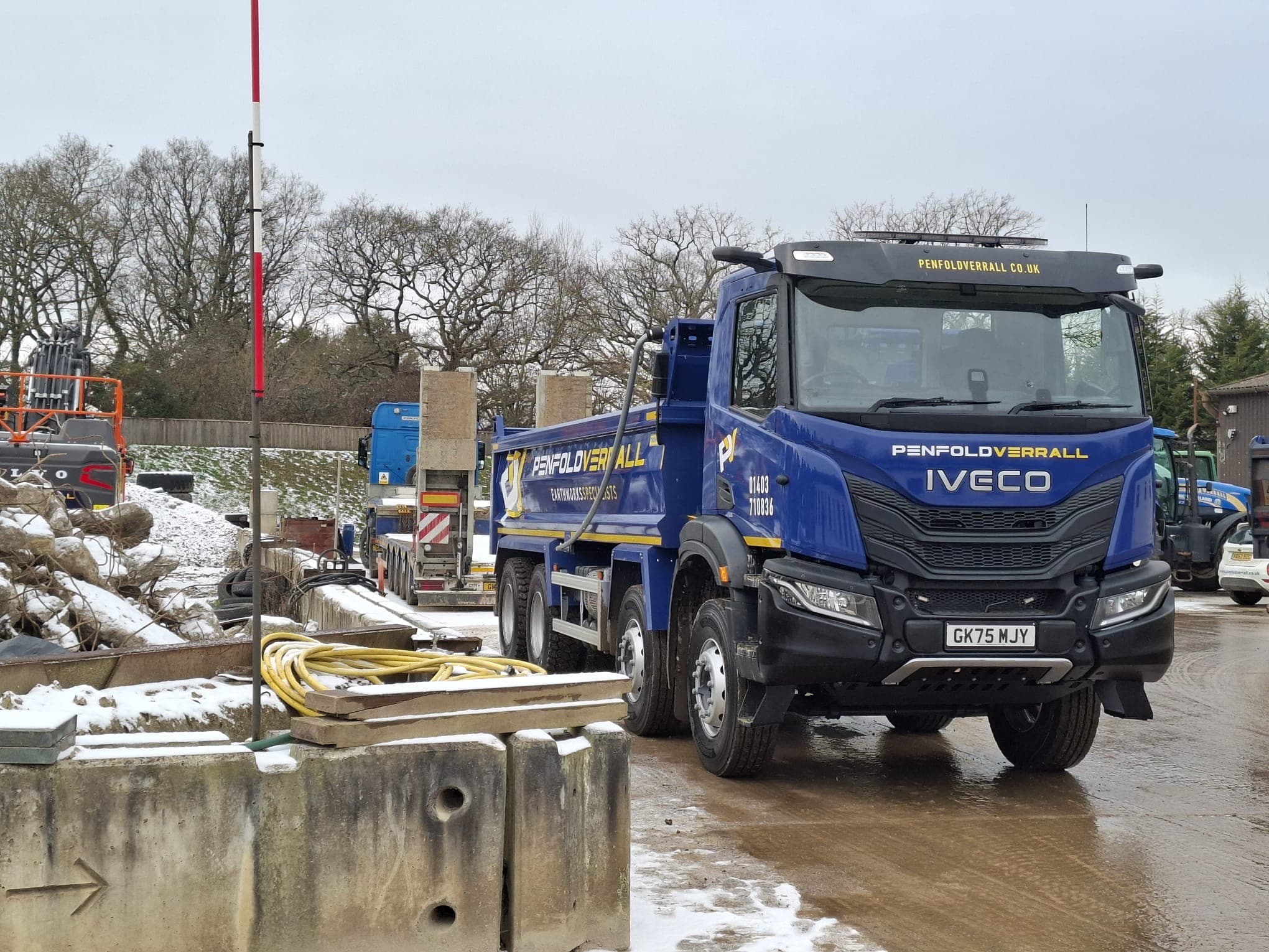 Rugged IVECO X-Way broadens Penfold Verrall tipper fleet