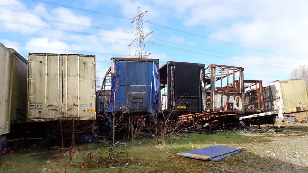 Illegal waste site cleared of tonnes of rubbish