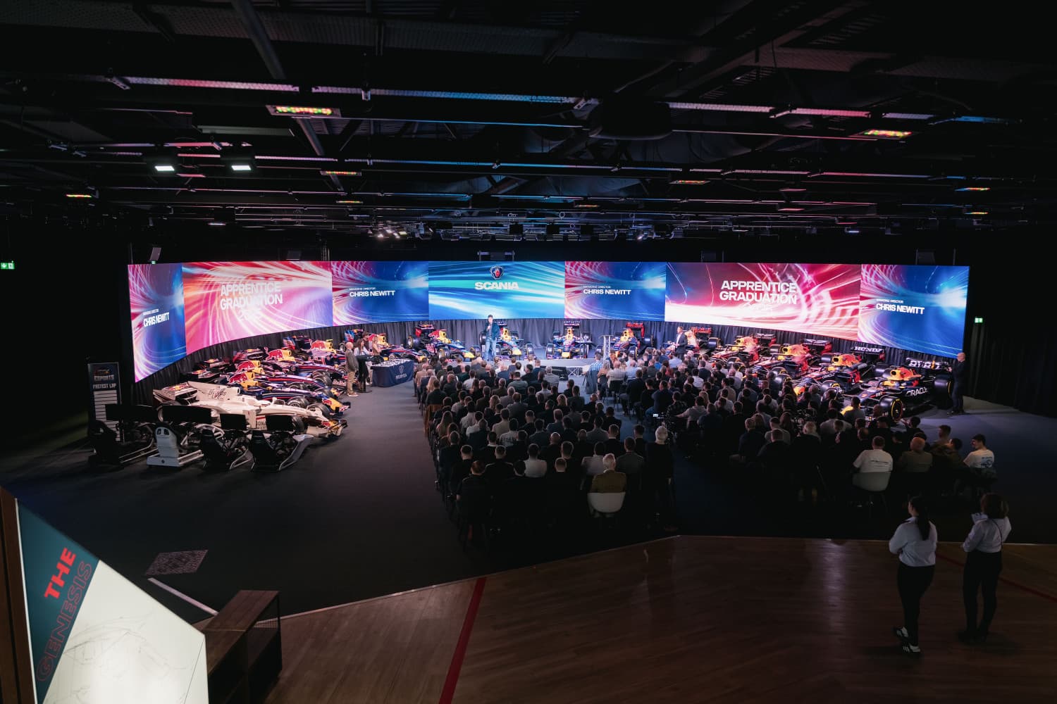 Scania UK's apprentices deservedly Earned their WIIINGS