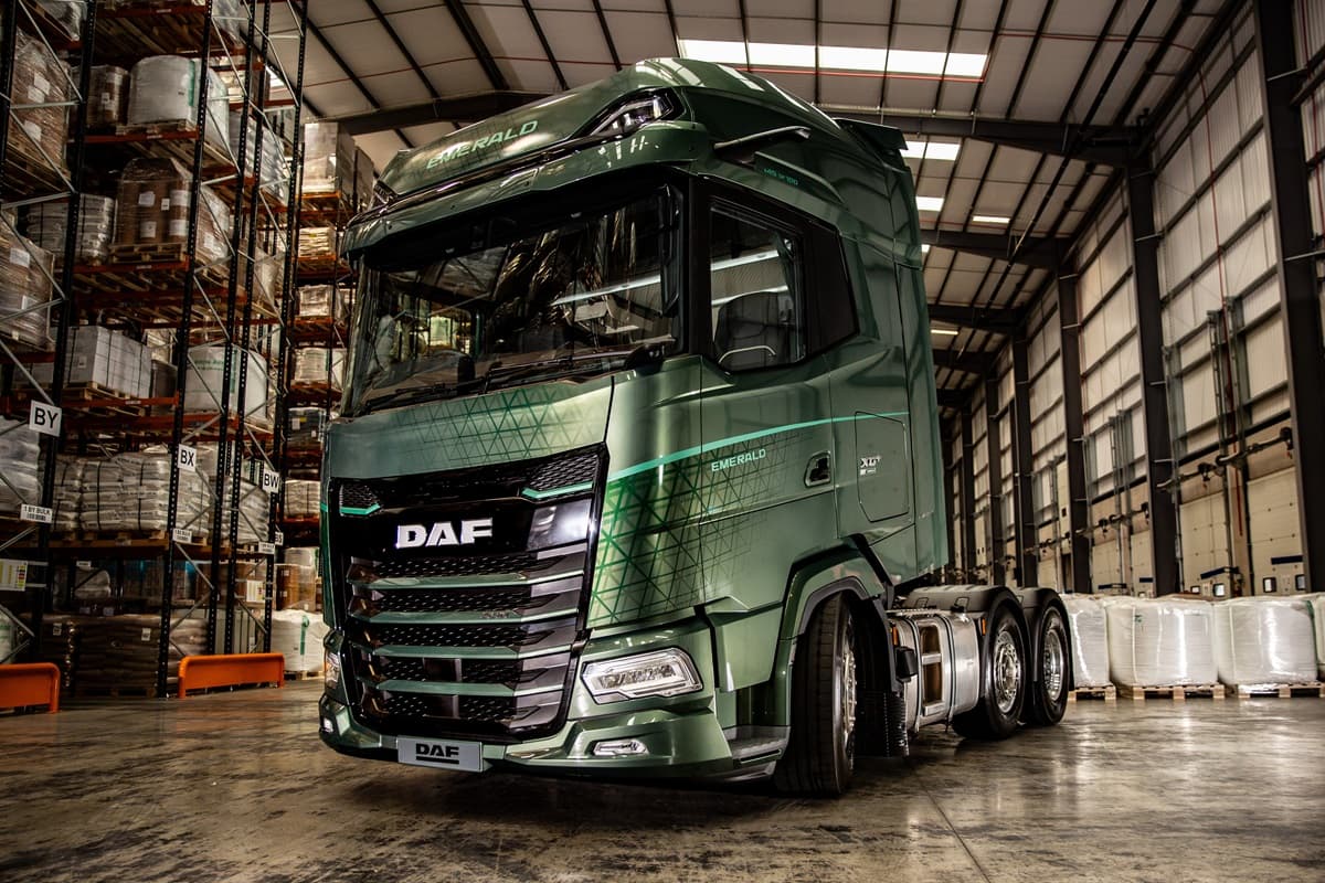 DAF Trucks Emerald Edition XG+ set to sparkle at RTX 2026