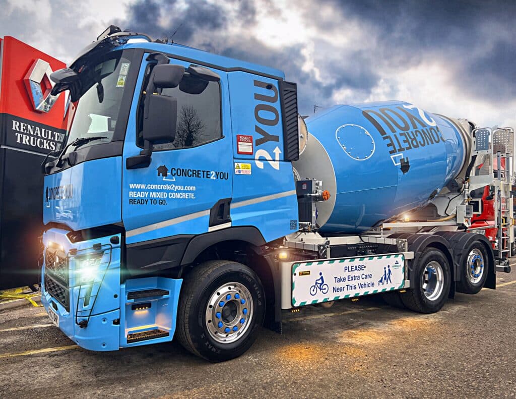 Renault Trucks remains the concrete option for M.D Transport.