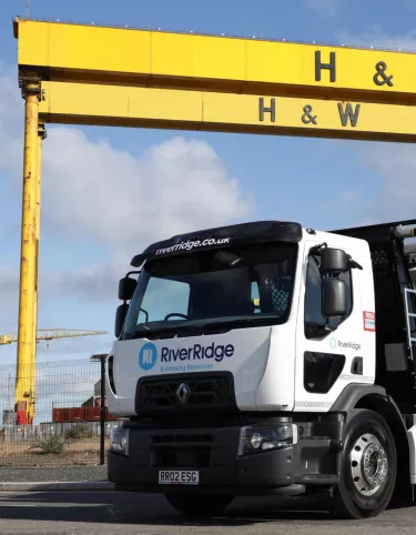 RiverRidge Sees First Fully Electric Skip Lift Vehicle in Northern Ireland