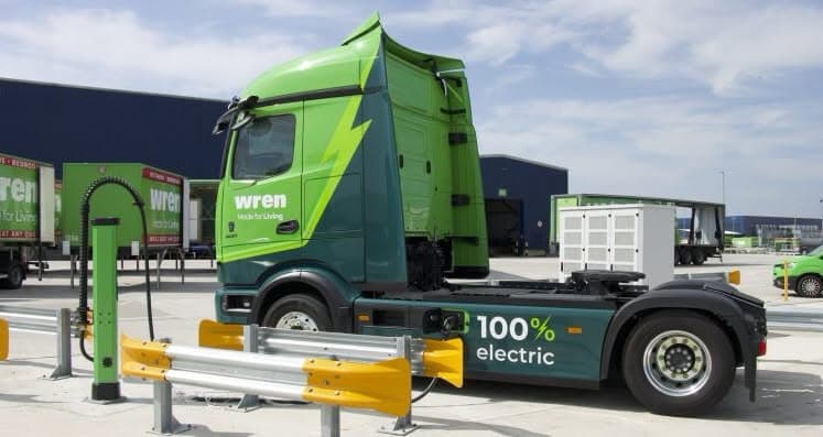 Mer powers Wren's electric HGV rollout