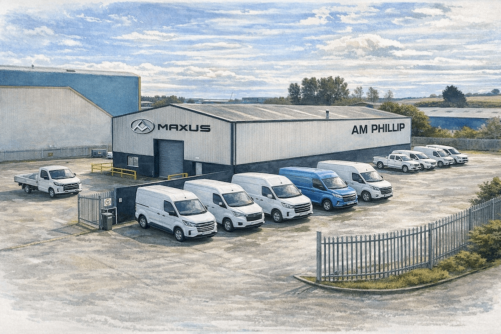 AM Phillip Returns to Aberdeen with Landmark New Manufacturer Authorised Sales and Aftersales Centre for MAXUS and Stellantis