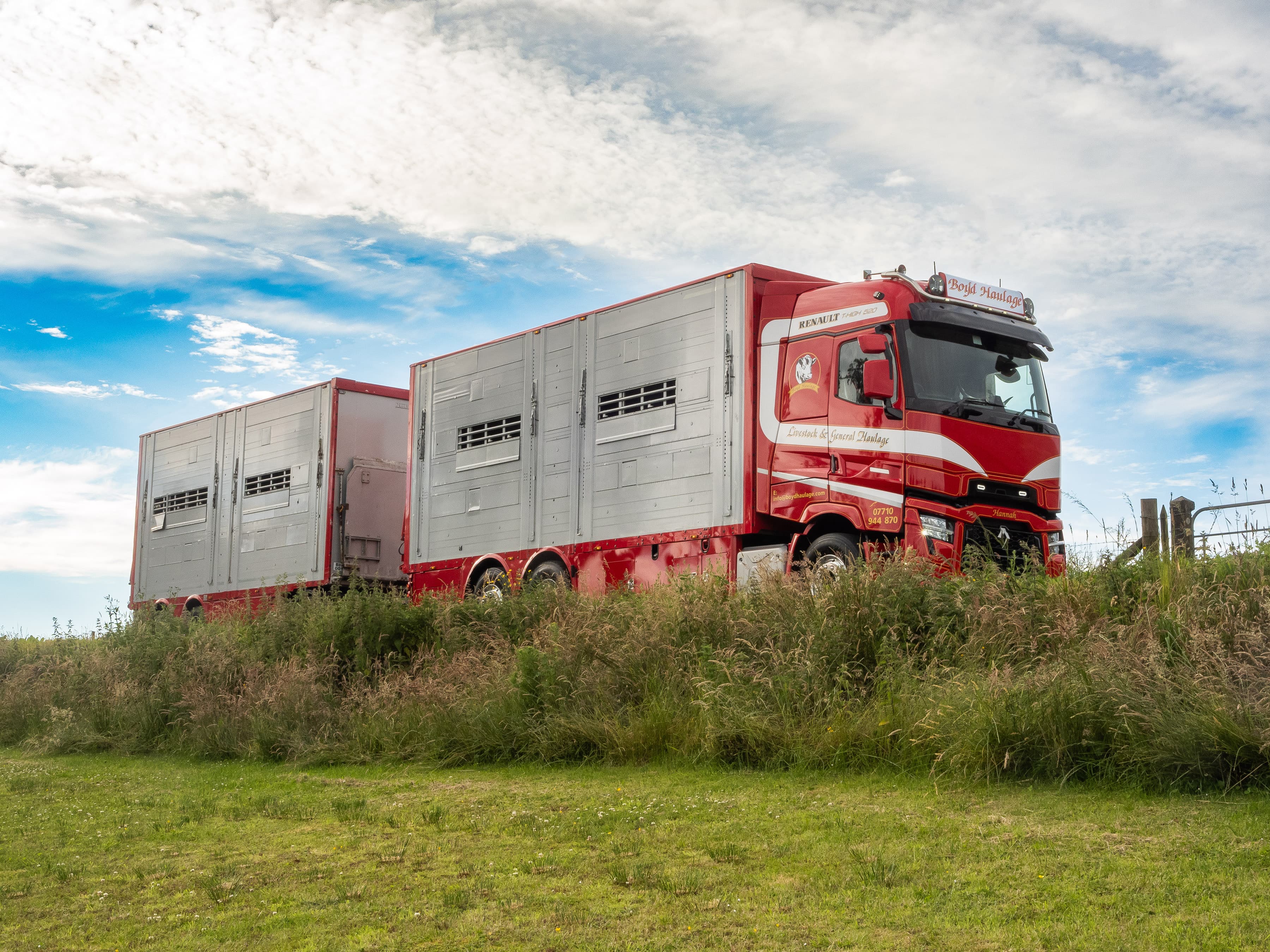 Boyd Haulage adds Renault Trucks T520 High to the herd!