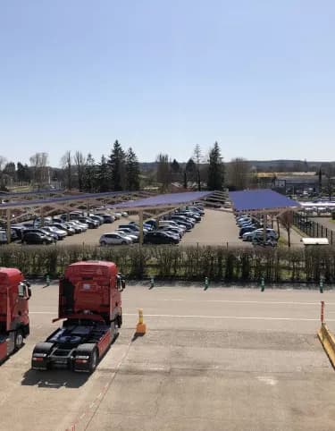 Renewable energy: The Renault Trucks industrial site in Bourg-en-Bresse to be equipped with 17 hectares of solar canopies