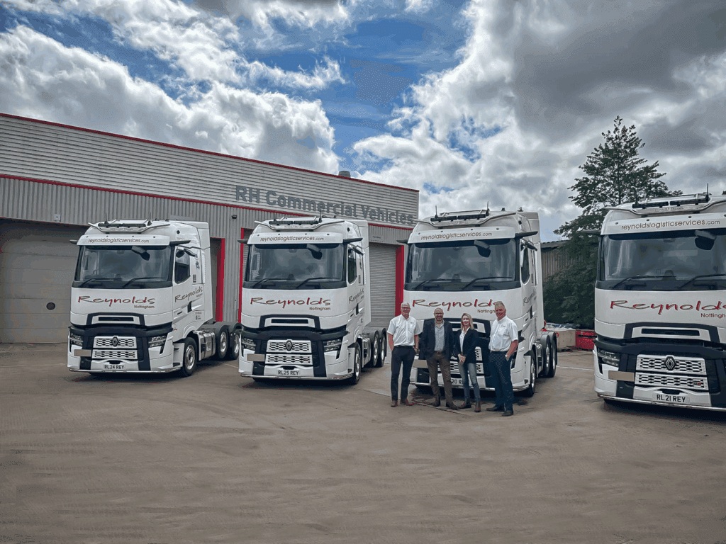 Reynolds Logistics Drives Forward with Four New Renault Trucks, Strengthening Decade-Long Partnership with RHCV