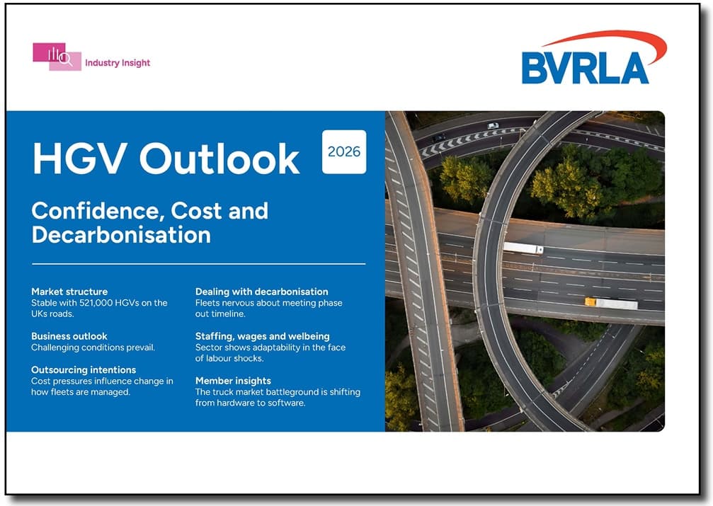 Just 9% of operators see business case for zero emission HGVs, warns BVRLA Outlook 2026