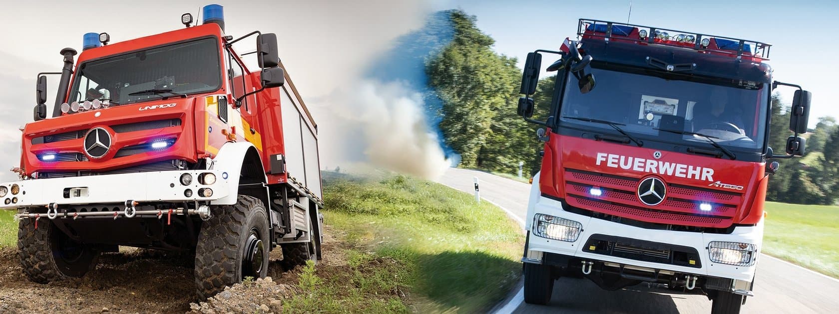 RETTmobil 2025: Mercedes-Benz Special Trucks presents Unimog TLF 3000 and Atego HLF 10