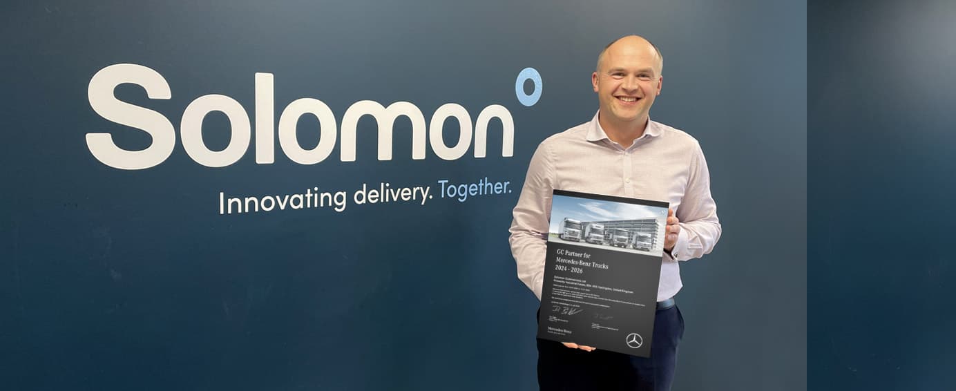 Solomon Commercials is proud to announce its selection as the only Refrigerated Temperature controlled UK Manufacturer to achieve General Contractor (GC) Partner for Mercedes‑Benz Trucks UK.