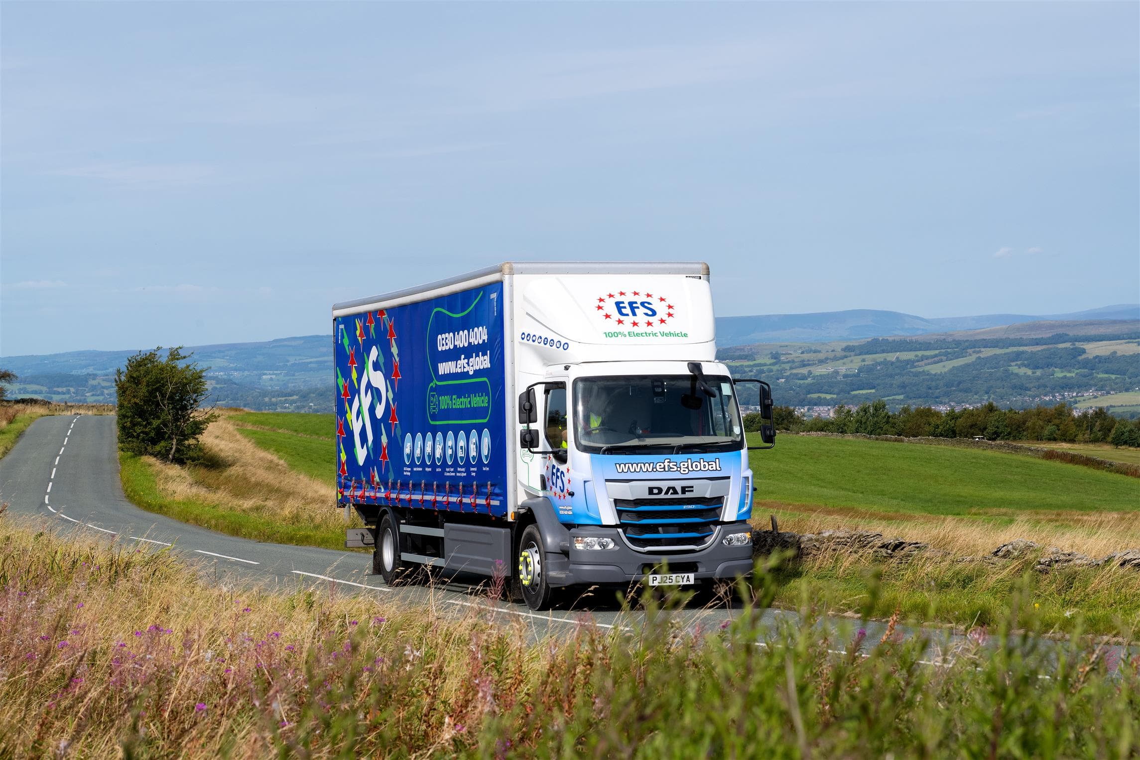 EFS Global takes step toward zero-emissions future with DAF XB Electric
