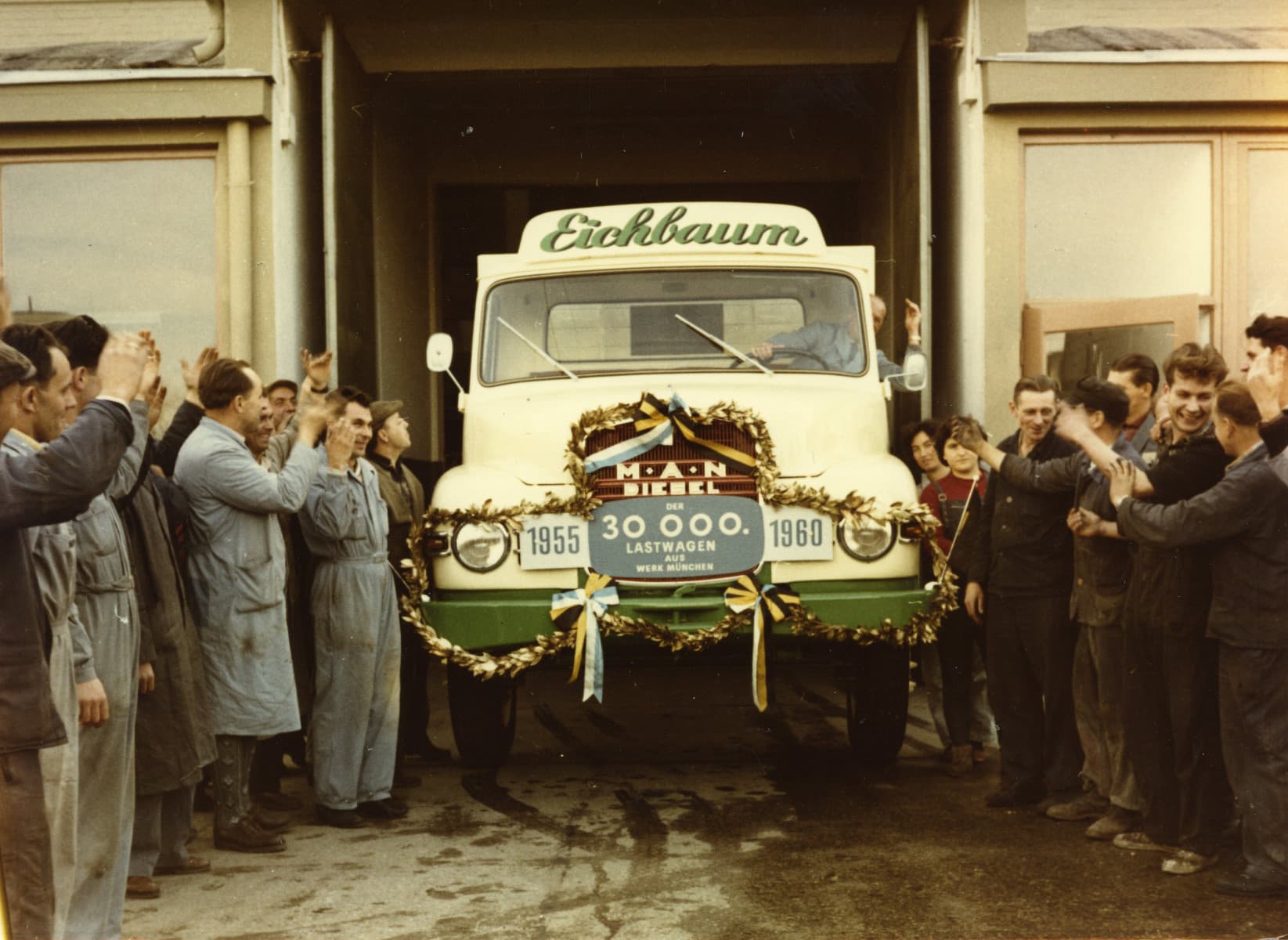MAN celebrates 70 years of tradition and modernity at its Munich plant