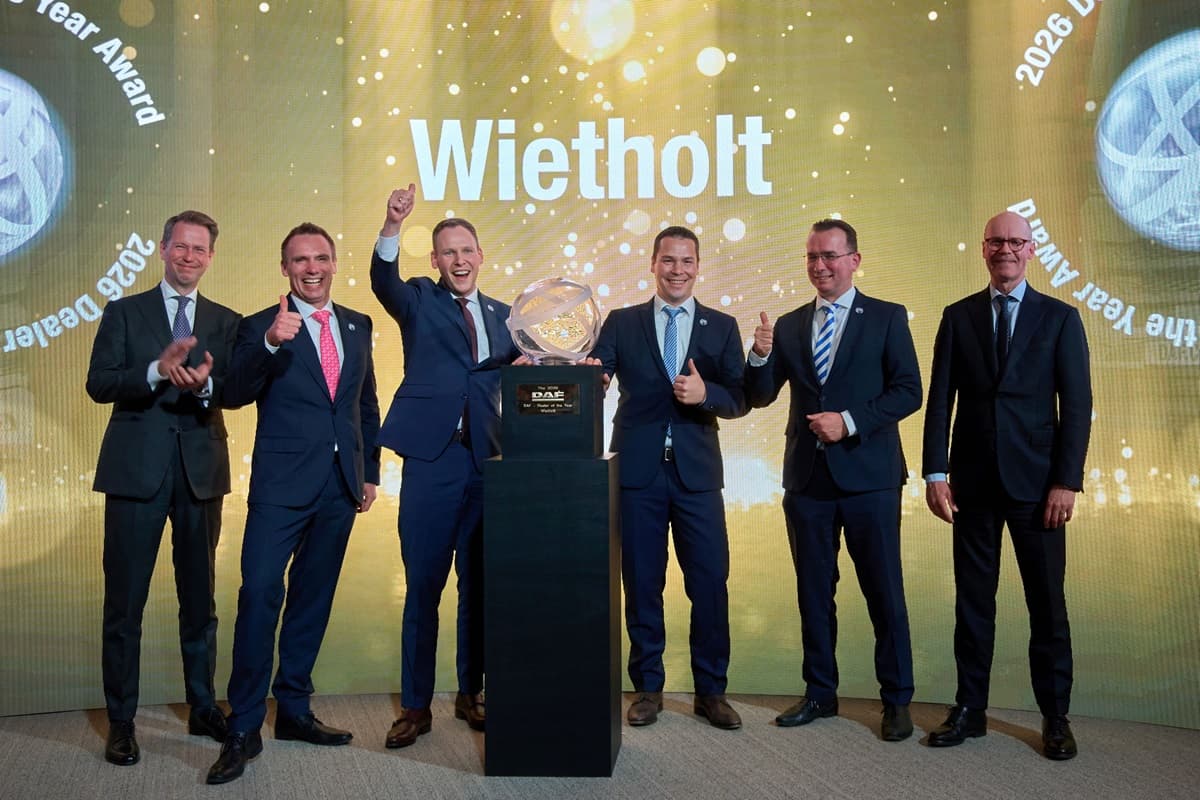 DAF names ‘International Dealers of the Year 2026’ - European DAF Dealers awarded at prestigious event