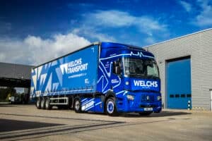 Cambridge haulage company celebrates landmark first in green logistics