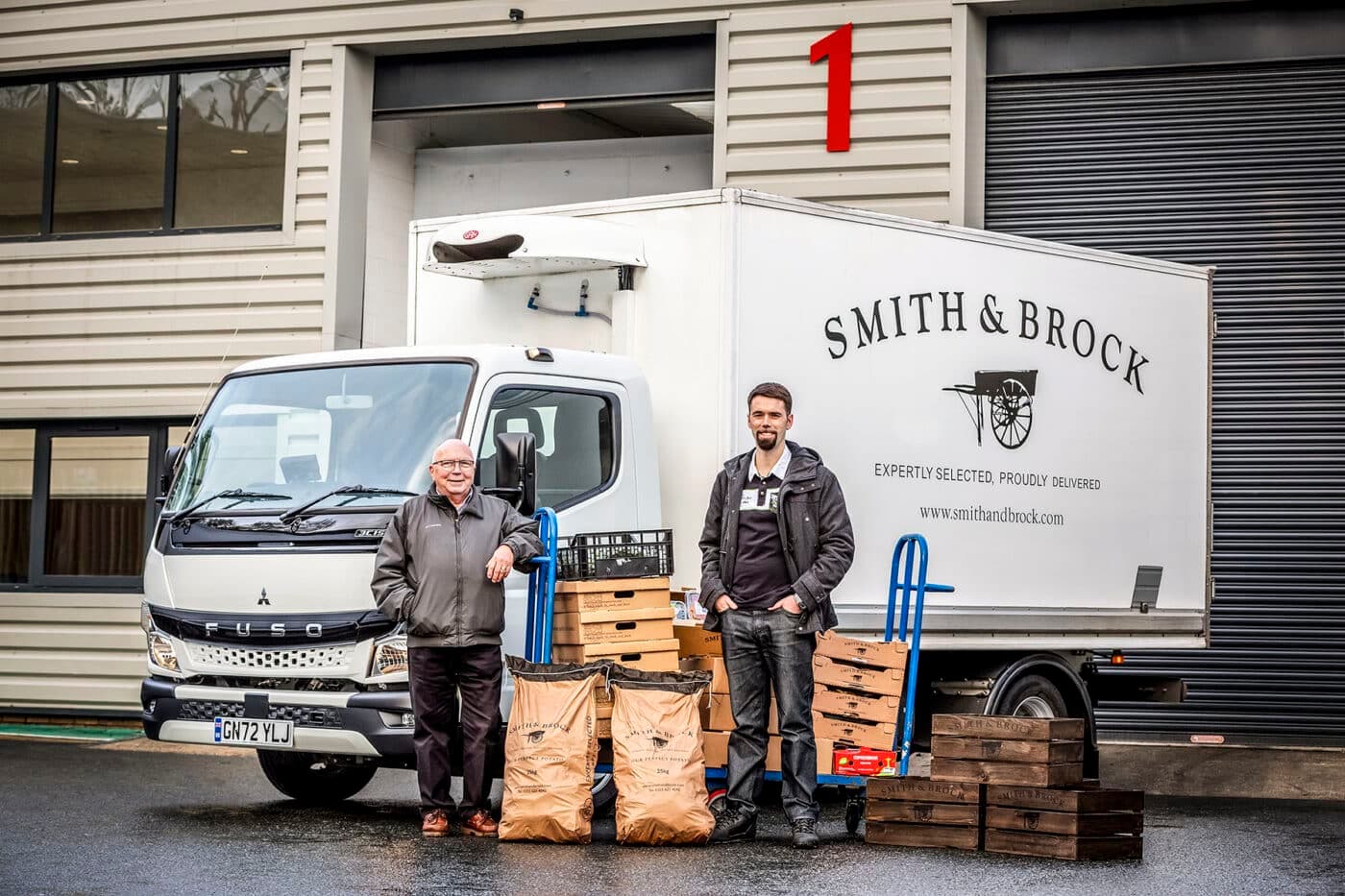 SMITH & BROCK PICKS THE ‘BEST OF THE BUNCH’ WITH ALL-NEW FUSO CANTER FROM SPARSHATT TRUCK &  VAN