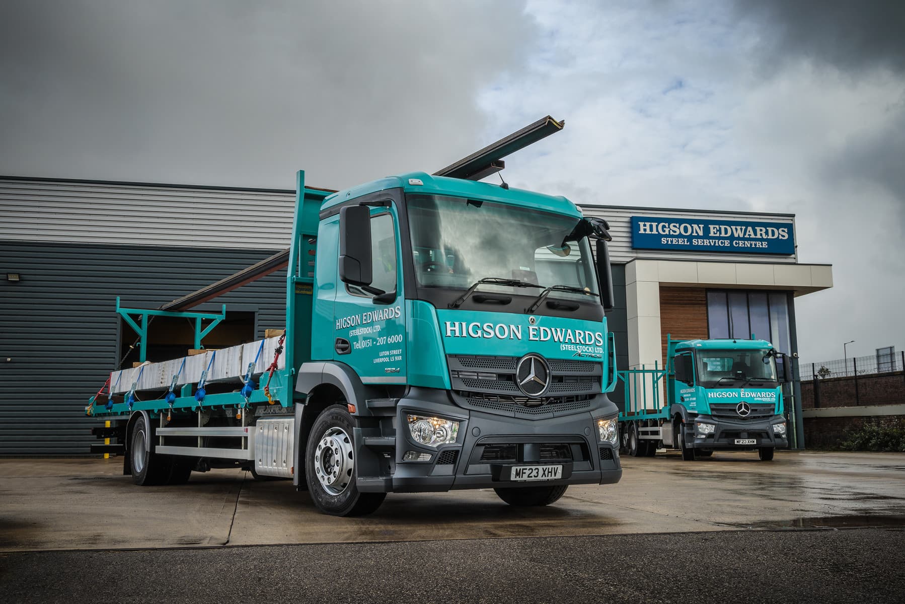 Mercedes-Benz Actros is the solid option for steel supplier Higson Edwards