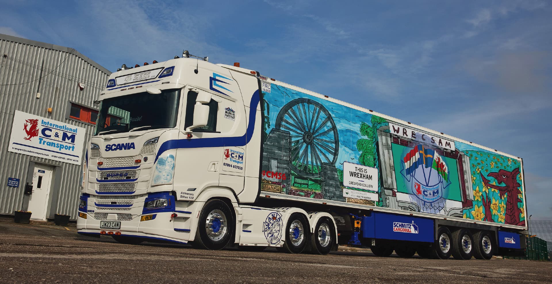 C&M Transport’s show-stopping trailers