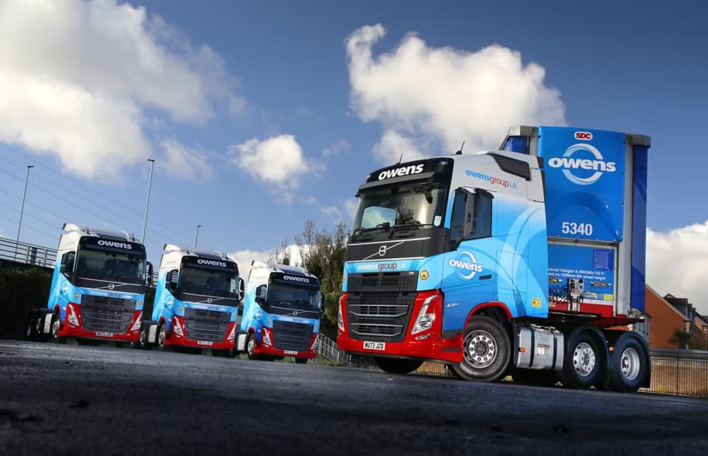 Reliability and fuel efficiency secures Volvo Trucks another 30-strong order at Owens Group