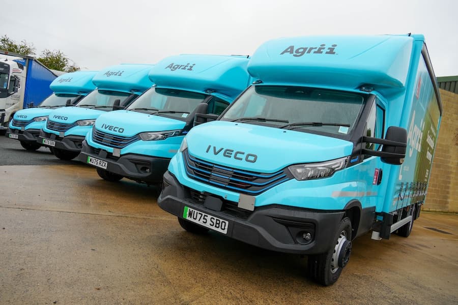 All-electric IVECO eDaily fleet helps Agrii cut carbon emissions