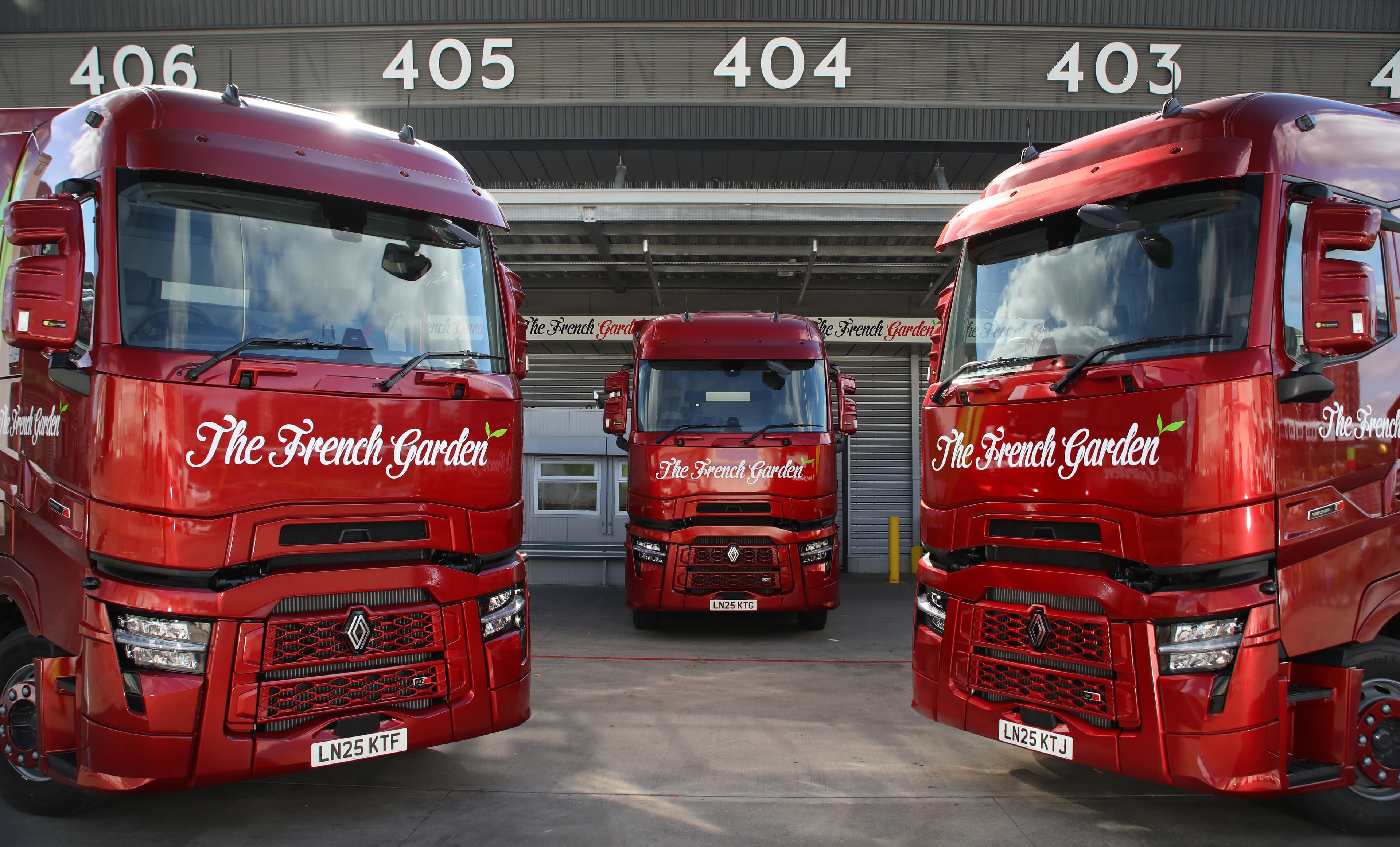 The French Garden puts Renault Trucks Turbo Compound to the test