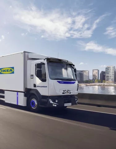 Wincanton selects Renault Trucks as part of multimillion pound investment in electric vehicles for IKEA