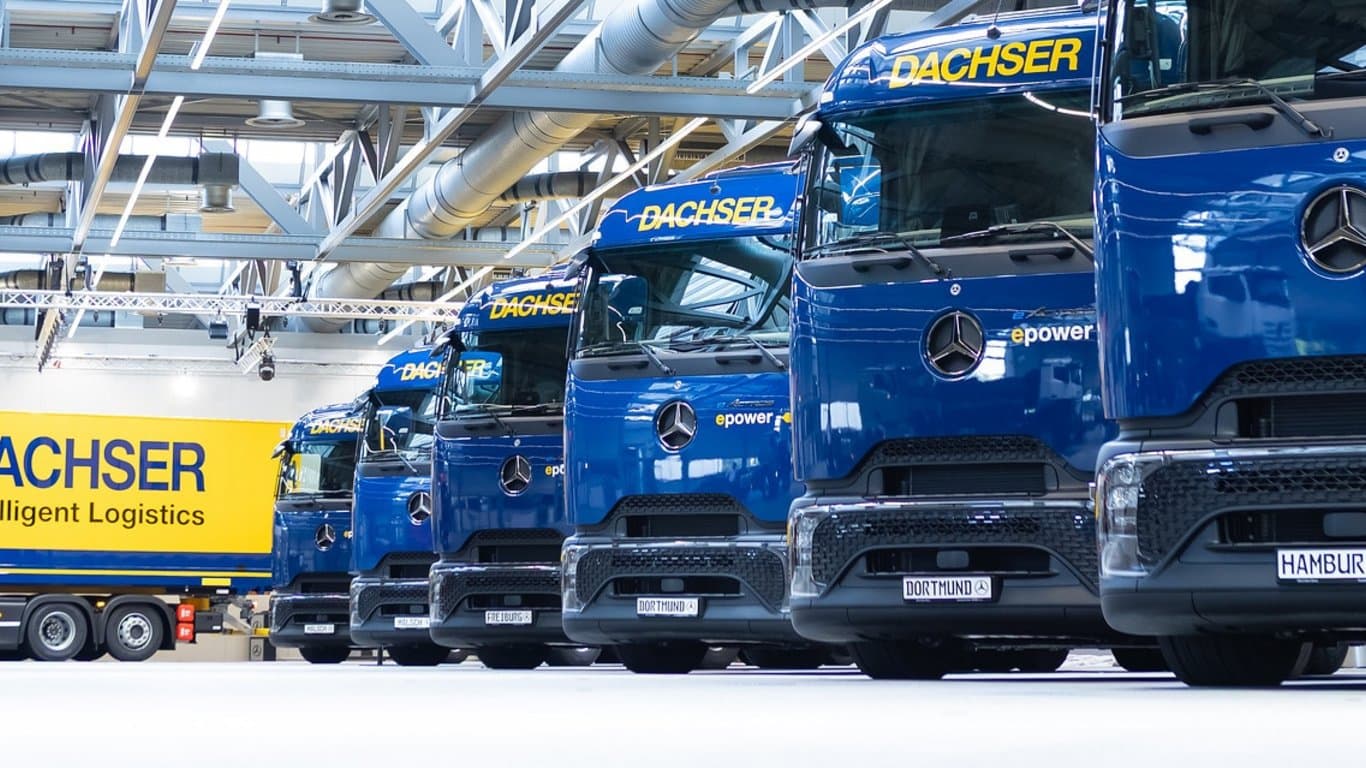Expansion of emission-free long-distance haulage: Dachser puts new eActros 600 into operation