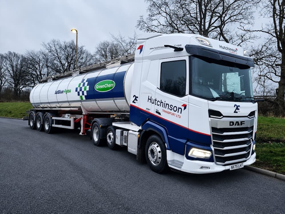 Hutchinson Transport breaks into AdBlue distribution with GreenChem contract win