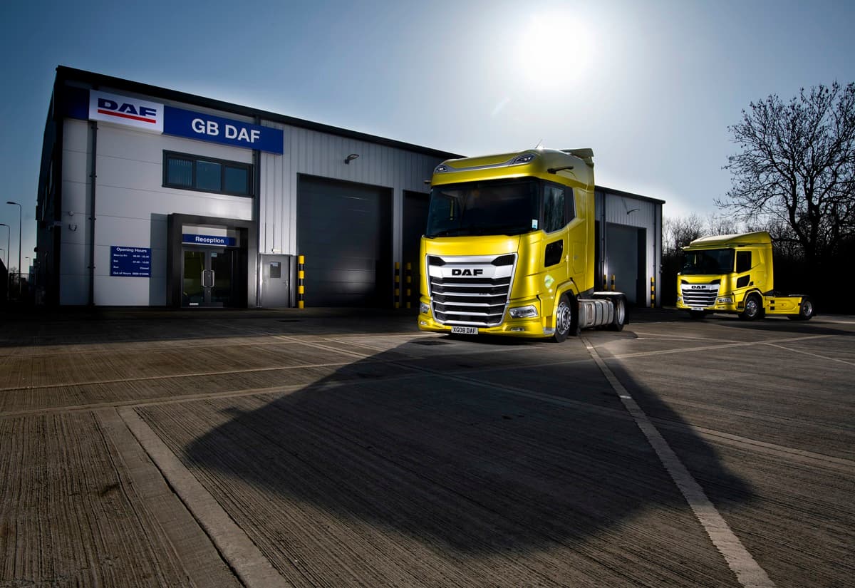 GB DAF Fleetcare Opens New Service Centre at DIRFT