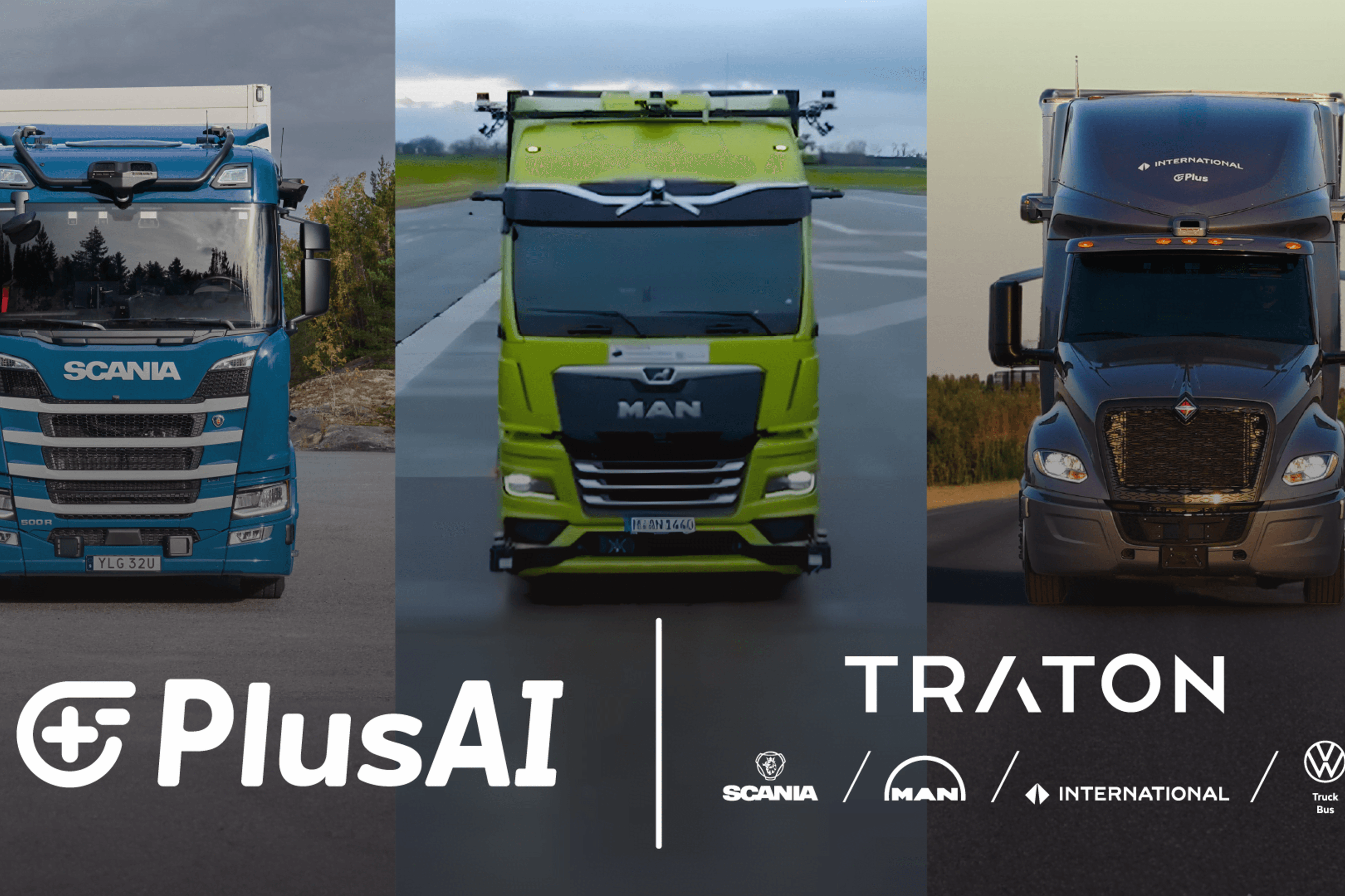 TRATON GROUP and PlusAI expand global partnership to accelerate autonomous truck on-highway commercialization