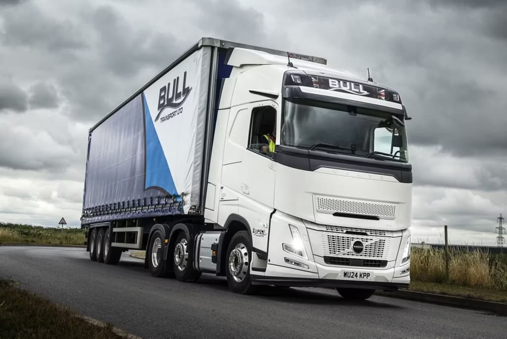 JP Bull Transport leads the charge with delivery of first Volvo FH Aero in Wales