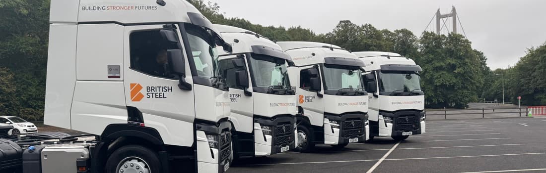 British Steel adds new HGVs to external fleet