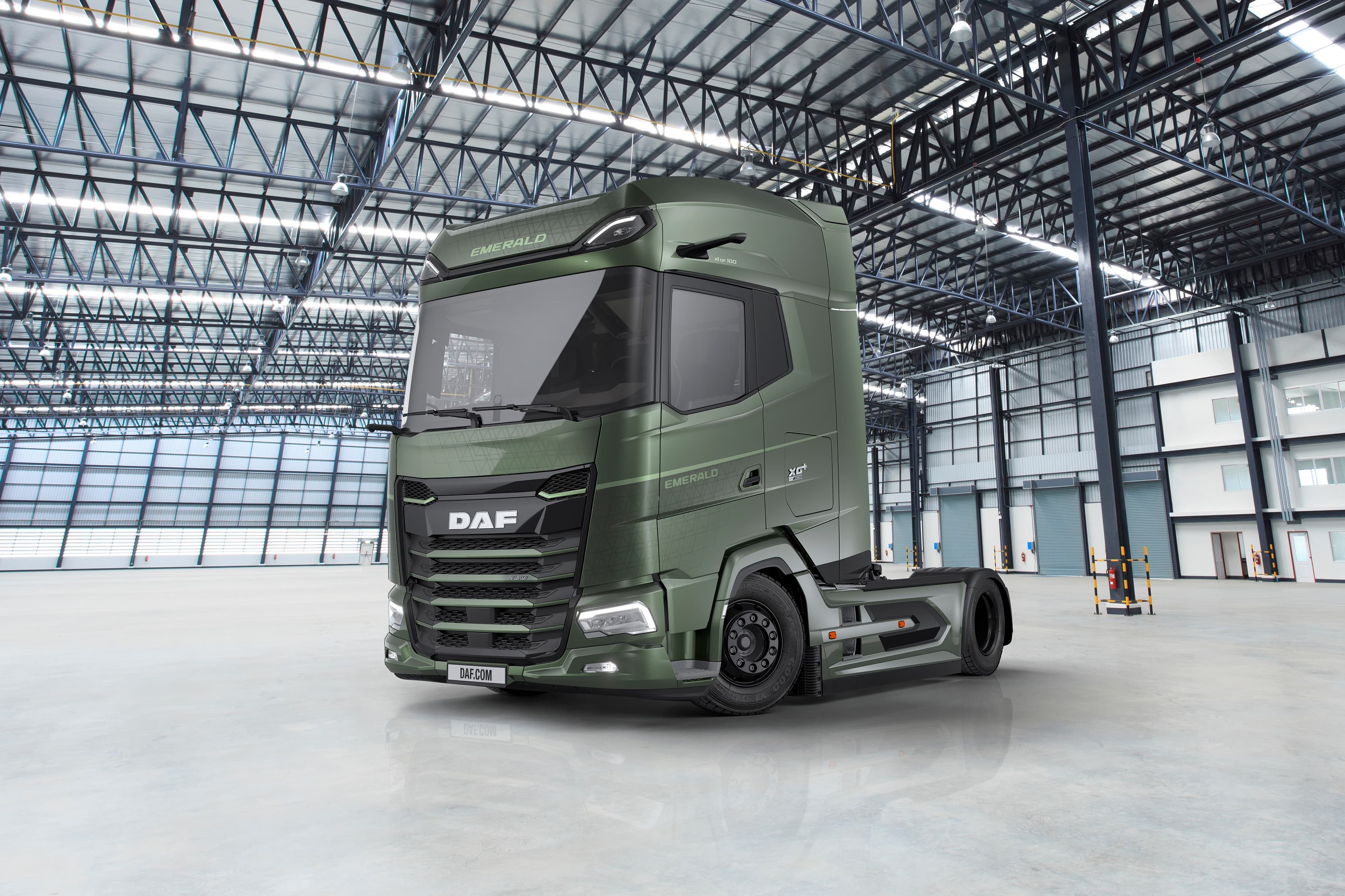 DAF unveils XG⁺ Emerald Edition - Special series limited to only 100 vehicles