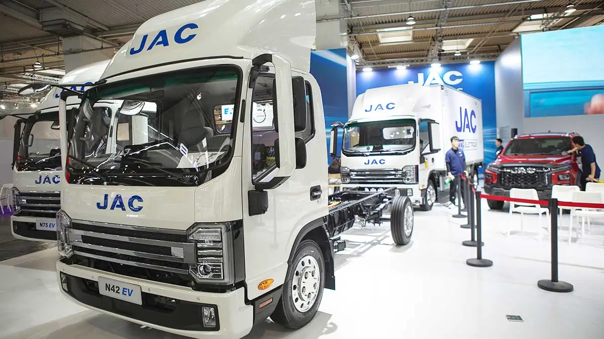 JAC MOTORS presents its range of electric trucks for Europe