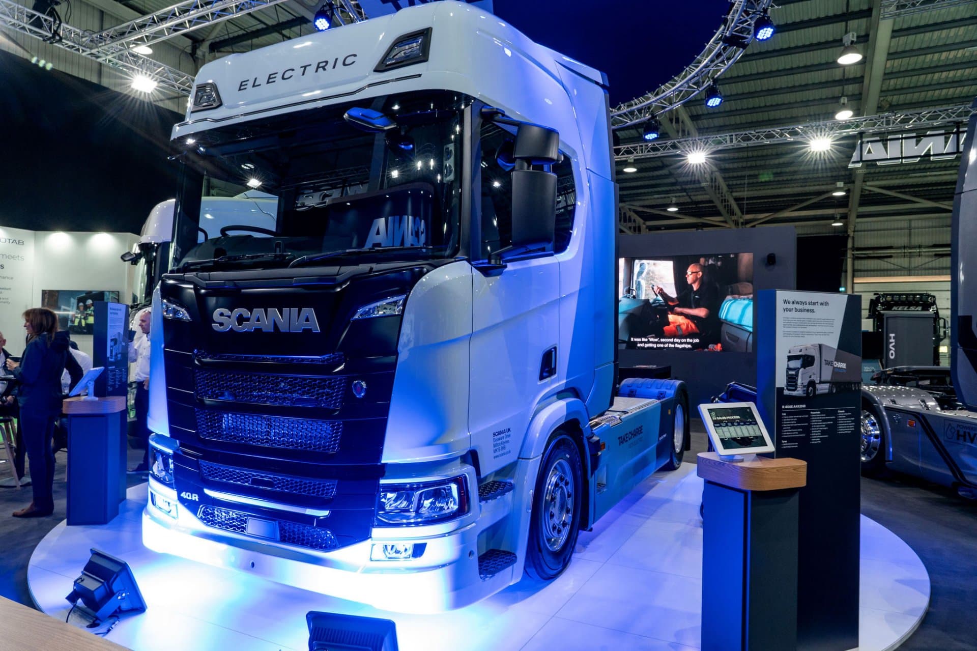 Stars of the show: Scania UK’s showstoppers take centre stage at RTX