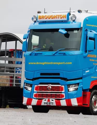 Broughton Transport Solutions selects first top spec Renault Trucks T Highs