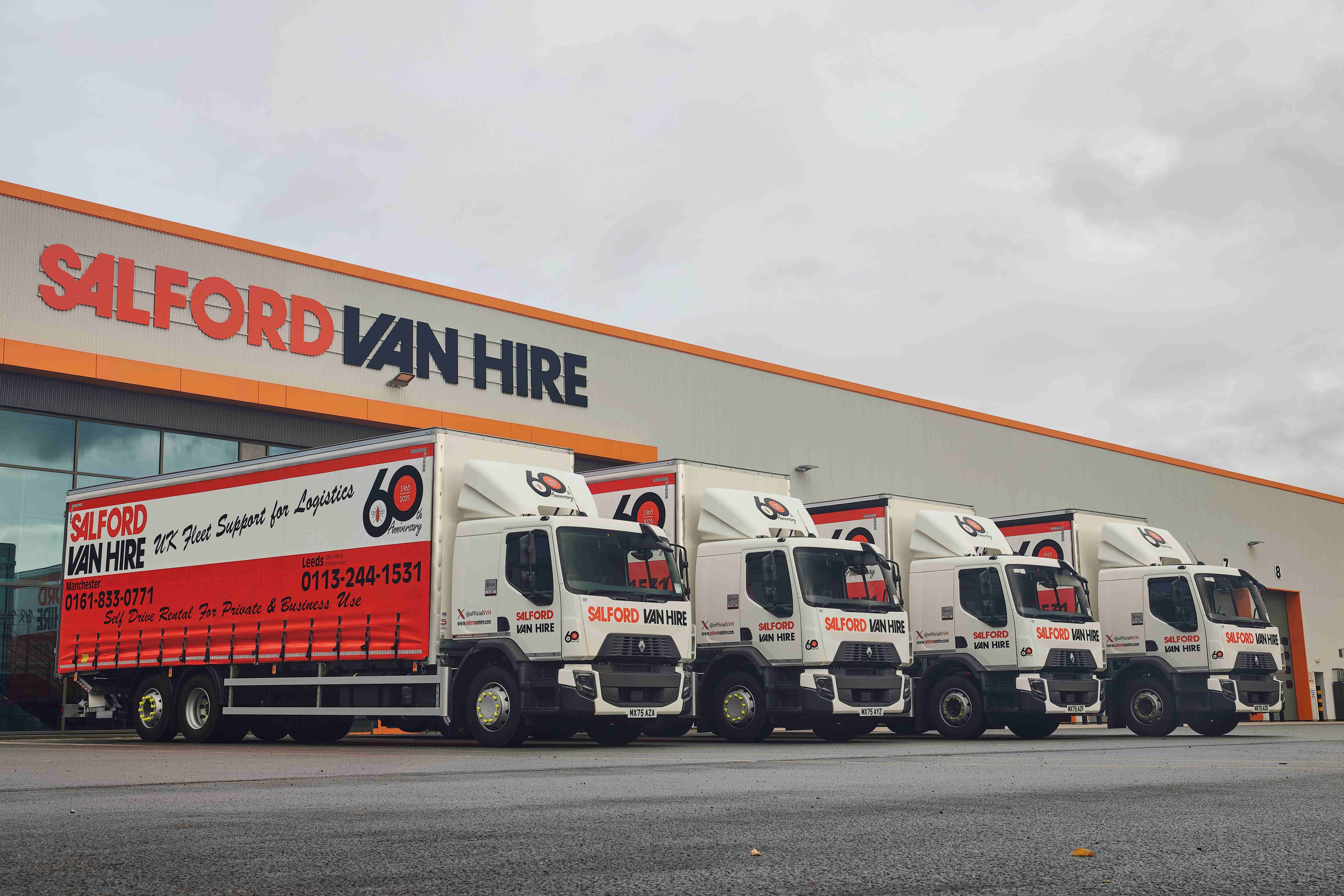 Double Diamond: 60 years in business, decades of partnership, Salford Van Hire and JDS Truck and Van celebrate milestones together