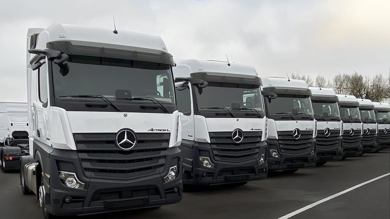 500 Mercedes-Benz Actros for the Finéjas Group - conclusion of one of the largest orders for Mercedes-Benz Trucks in 2024