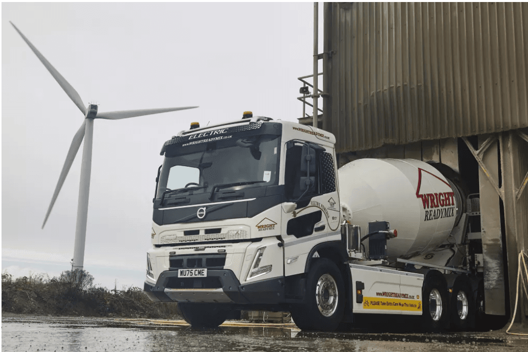 Wright Readymix makes concrete commitment to sustainability with Volvo FMX Electric