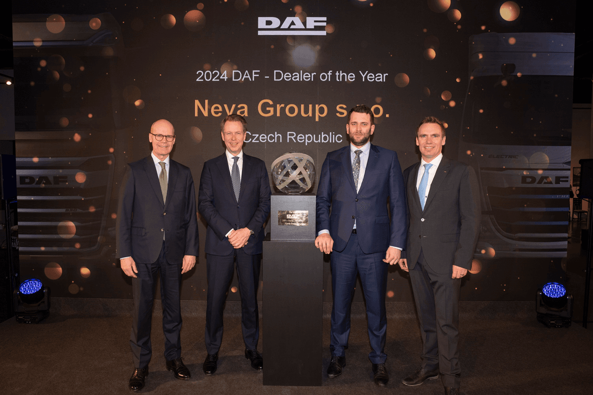 DAF names 'International Dealers of the Year 2024'