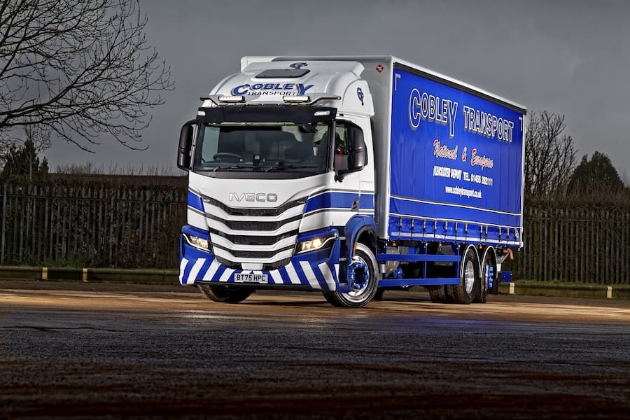 Distinctive IVECO S-Way Rigid joins Cobley Transport fleet