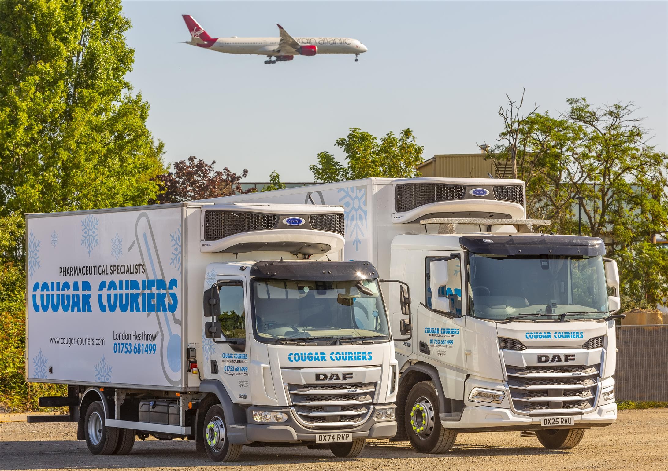 Cougar Couriers Chooses Carrier Transicold Supra Units for European Pharmaceutical Deliveries