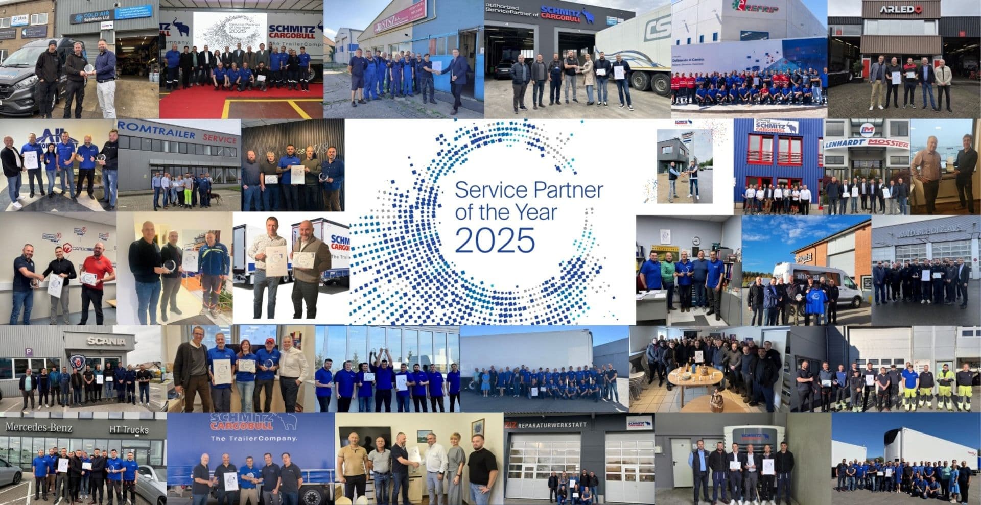 Schmitz Cargobull honours "Service Partner of the Year 2025"