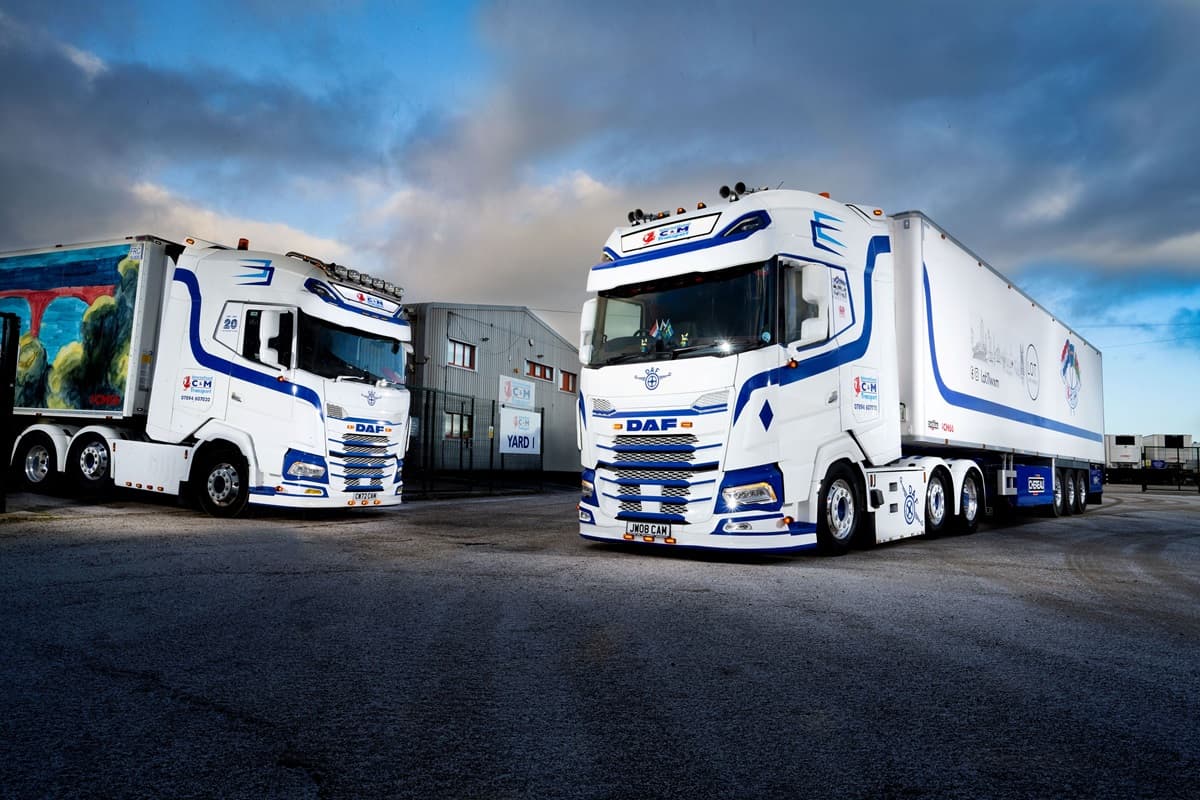C&M Transport expands premium fleet with latest DAF XG⁺ tractor units