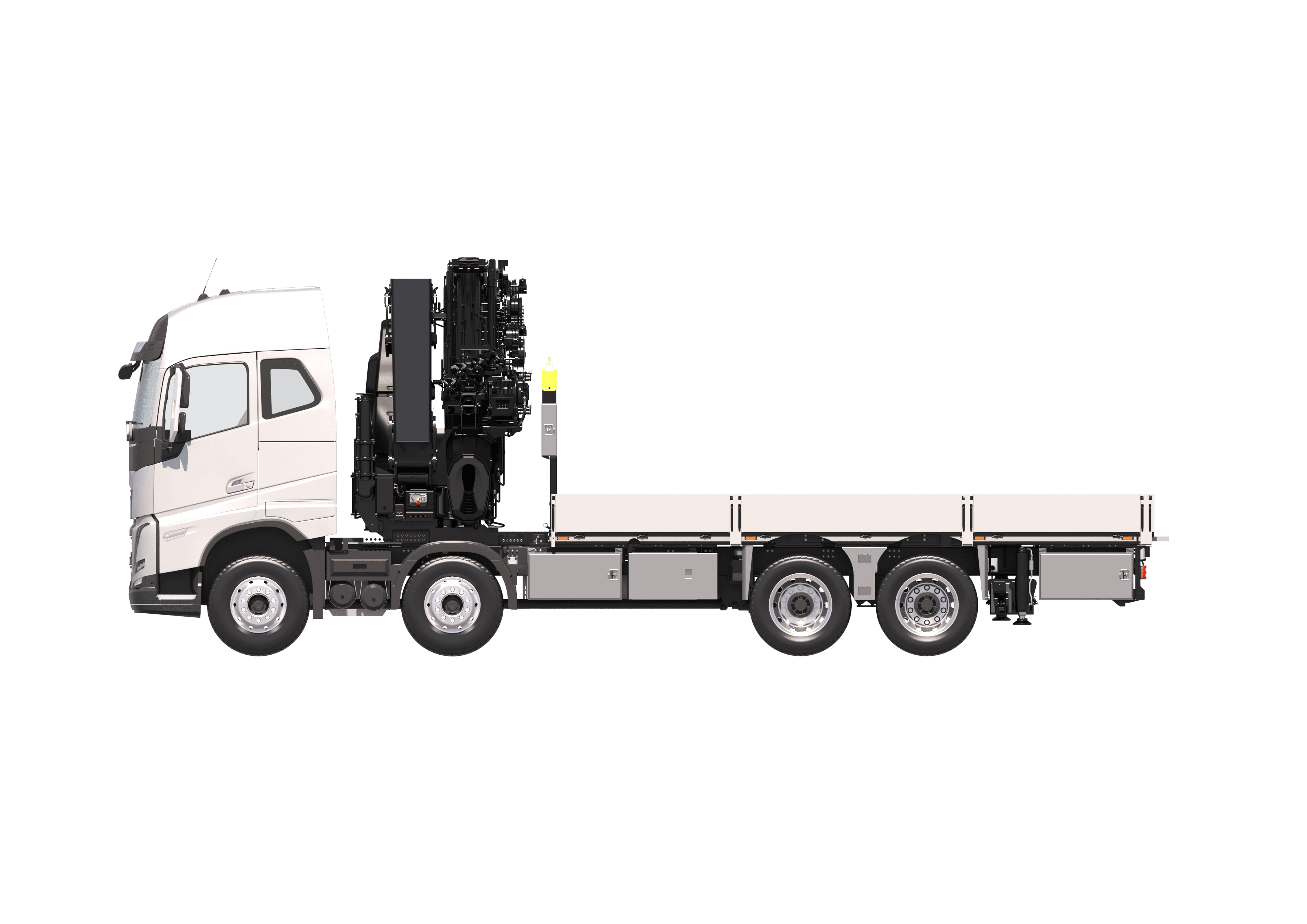 Hiab launches the new HIAB iQ.708 HIPRO 60-70 tm range loader crane