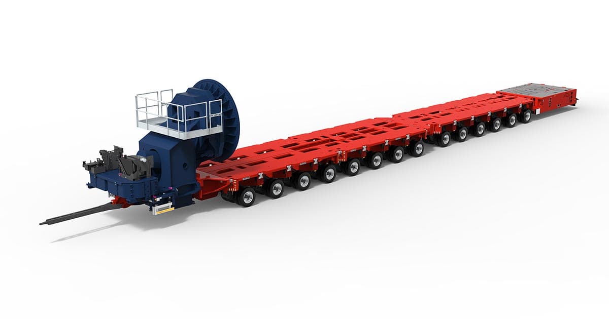 New Goldhofer Blade Lifter Added to Our Expanding Renewable Fleet